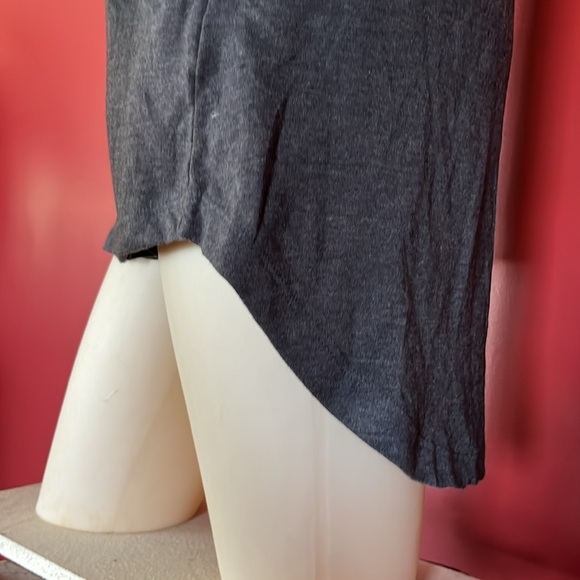 New Mona B dark gray long sleeve blouse - Picture 8 of 16